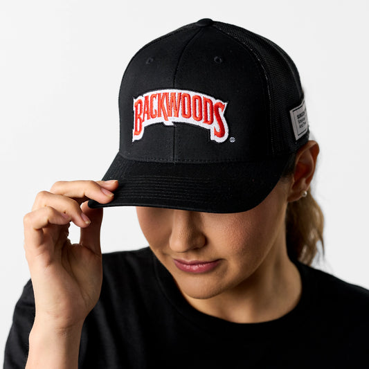 Backwoods Trucker Hat (Black)